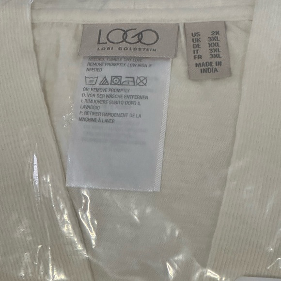 NWOT LOGO Women’s Cardigan Size 2X - Picture 3 of 3